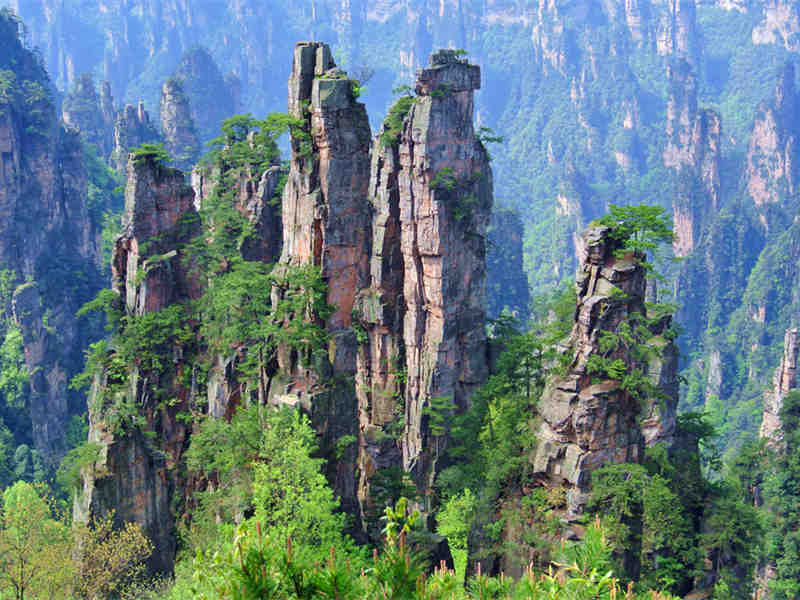 长沙】张家界核心景区+大峡谷玻璃桥+天门山  纯玩3日游